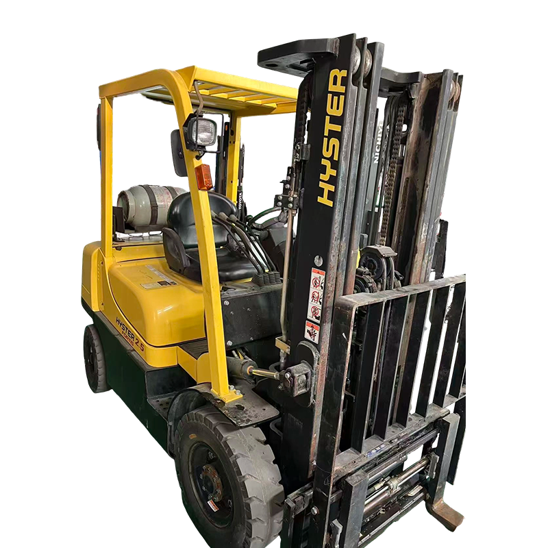 Używany wózek widłowy Hyster LPG o udźwigu 2,5 tony z pozycjonerem wideł Używany wózek widłowy Hyster LPG o udźwigu 2,5 tony z pozycjonerem wideł
