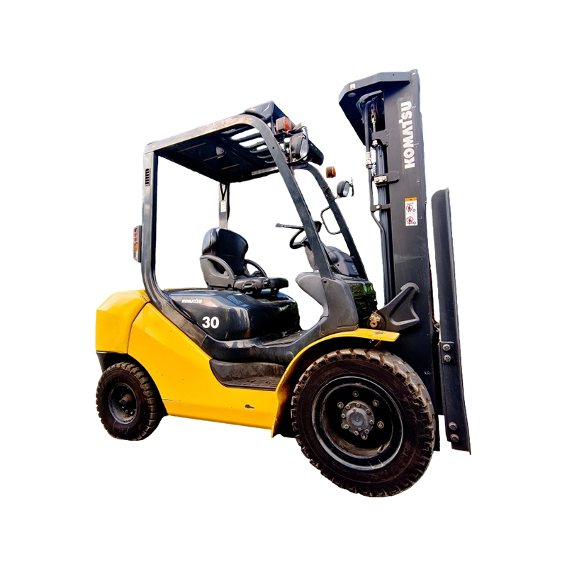 Oryginalny japoński silnik Używany 3-tonowy wózek widłowy Komatsu z silnikiem wysokoprężnym Oryginalny japoński silnik Używany 3-tonowy wózek widłowy Komatsu z silnikiem wysokoprężnym